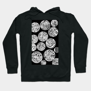 Tribal Snow Bubbles Hoodie